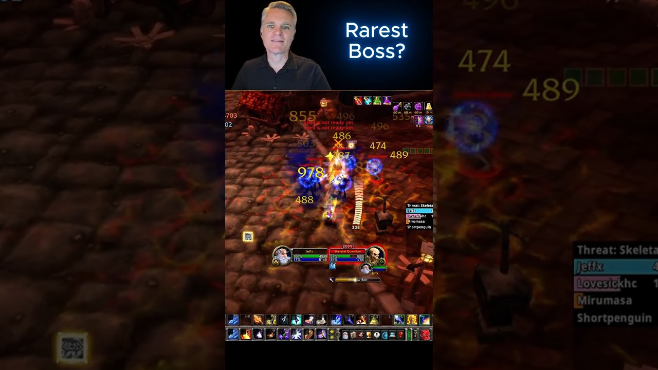 Самый редкий босс в классической версии WoW? #wowclassic #hardcorewow #worldofwarcraft