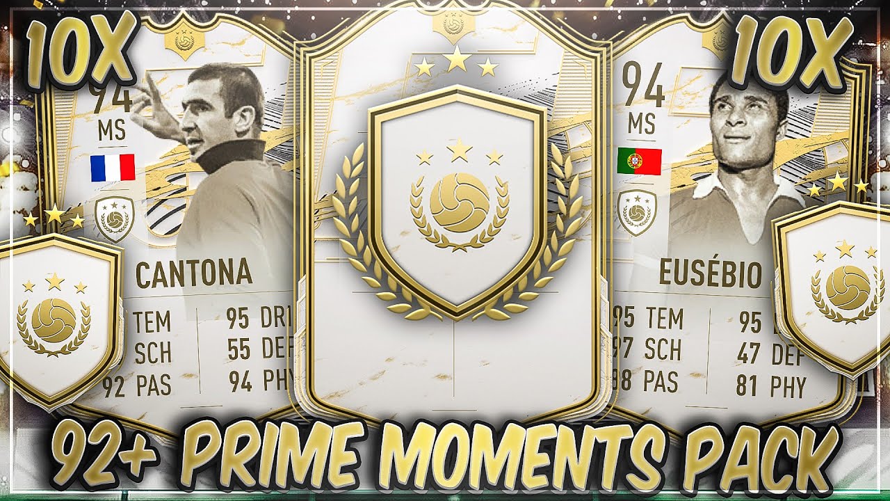 MEIN und 10x GARANTIERTE 92+ PRIME ICON MOMENTS PACKS in FIFA 21