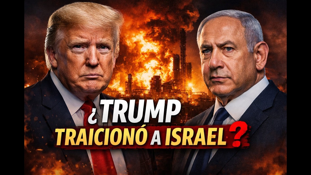 ¿Trump TRAICIONÓ a Israel en plena guerra?