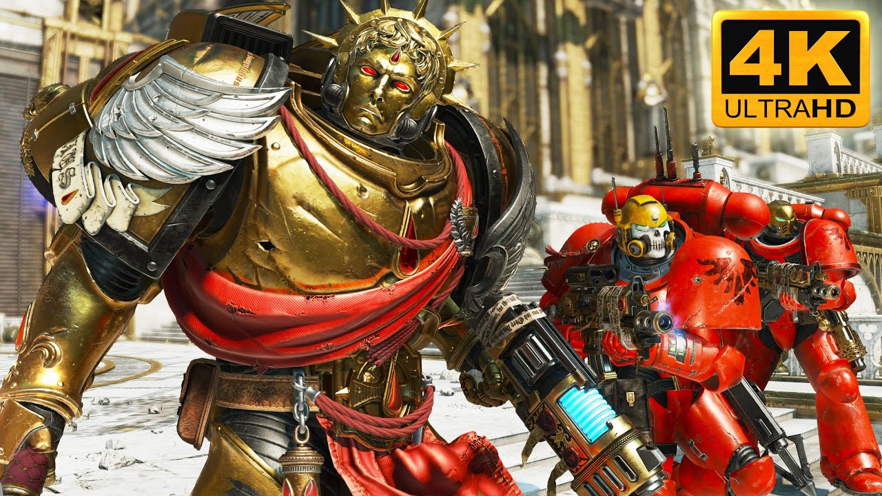 НОВЫЙ ЧЕМПИОН КРОВАВЫХ АНГЕЛОВ против Тиранидов - Warhammer 40k Space Marine 2 (4K)