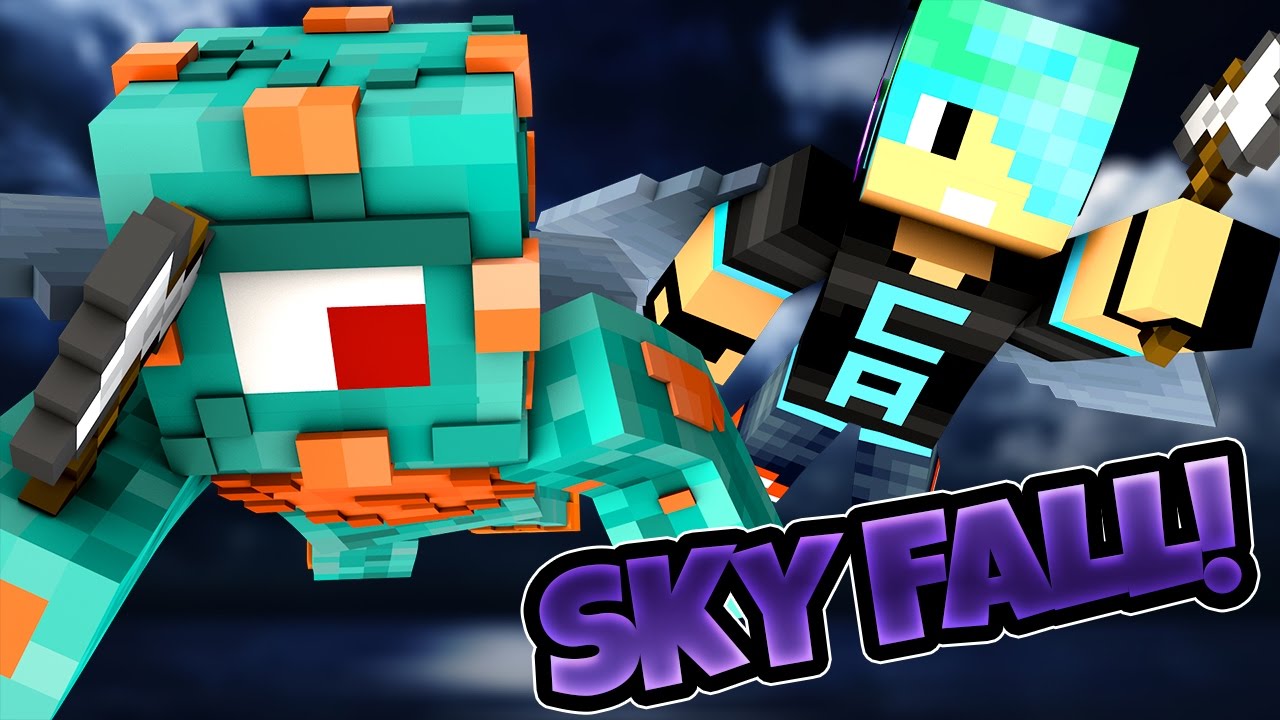 INTO THE VOID! | Mineplex Sky Fall w/ Gamer Chad!