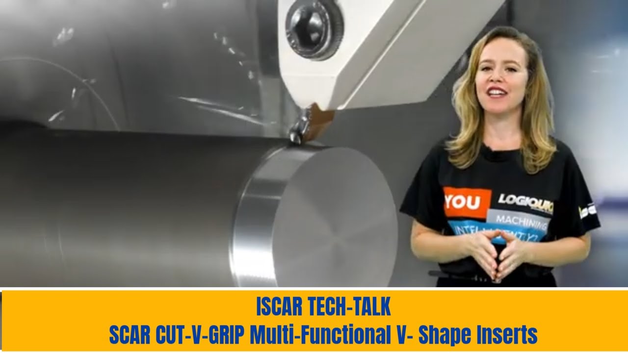 ISCAR TECH-TALK - Многофункциональные V-образные пластины CUT-V-GRIP