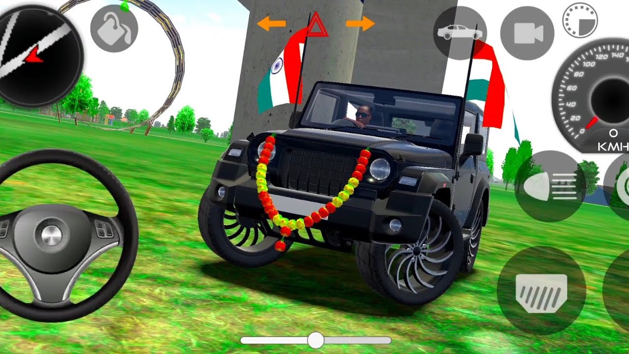 Modified Mahindra Thar Car Games: 😈Indian Cars (Gadi Wala Game) - Car Game Android Gameplay 2026