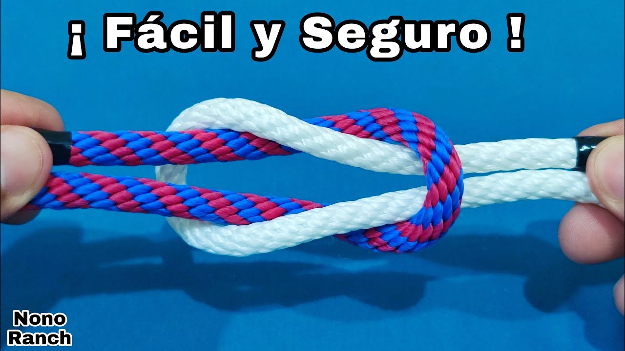 NUDO PARA UNIR DOS CUERDAS 👈👉 Nudo de Rizo 👈