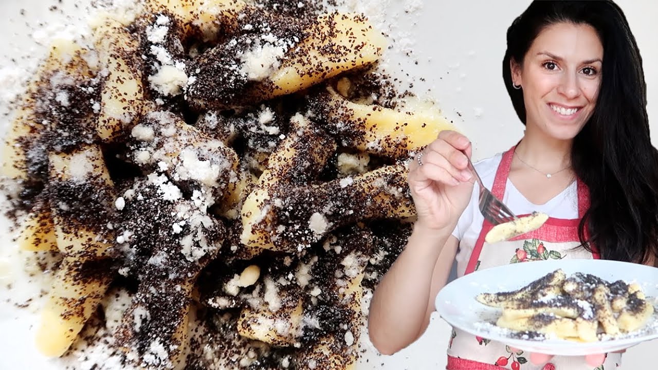 TRADIČNÍ ŠULÁNKY S MÁKEM, ŠIŠKY S MÁKEM, VIDEORECEPT, JEDNODUCHÝ RECEPT, RECEPTY KROK ZA KROKEM