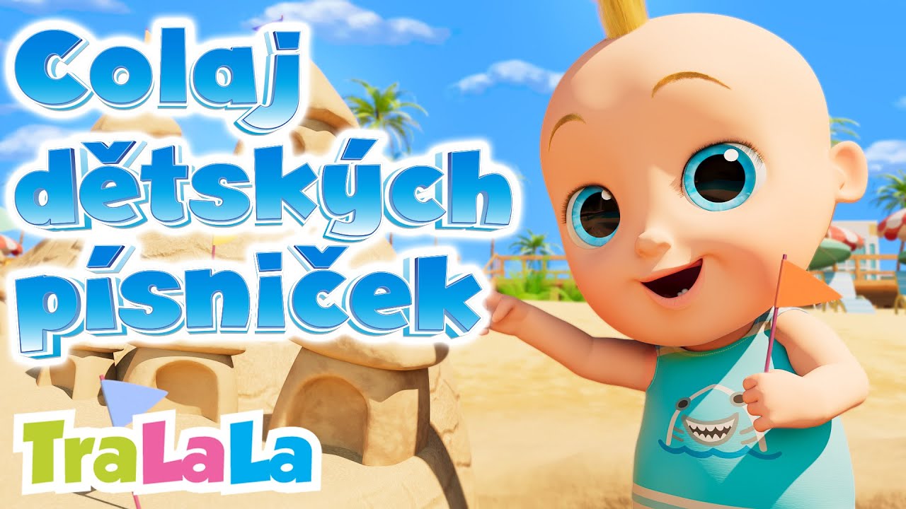 Dětské písničky a říkanky 🎵 Nejlepší české animované písně pro děti | Tralala