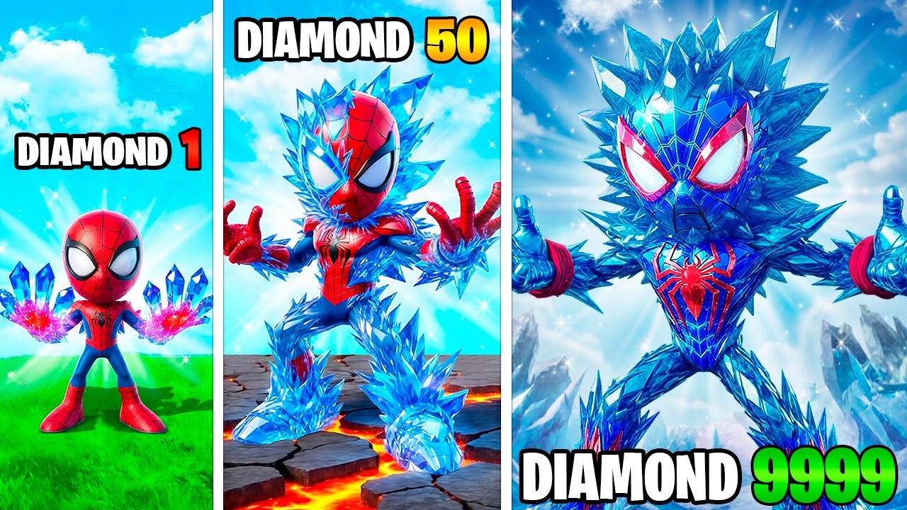 Upgrading to DIAMOND Spiderman in GTA 5