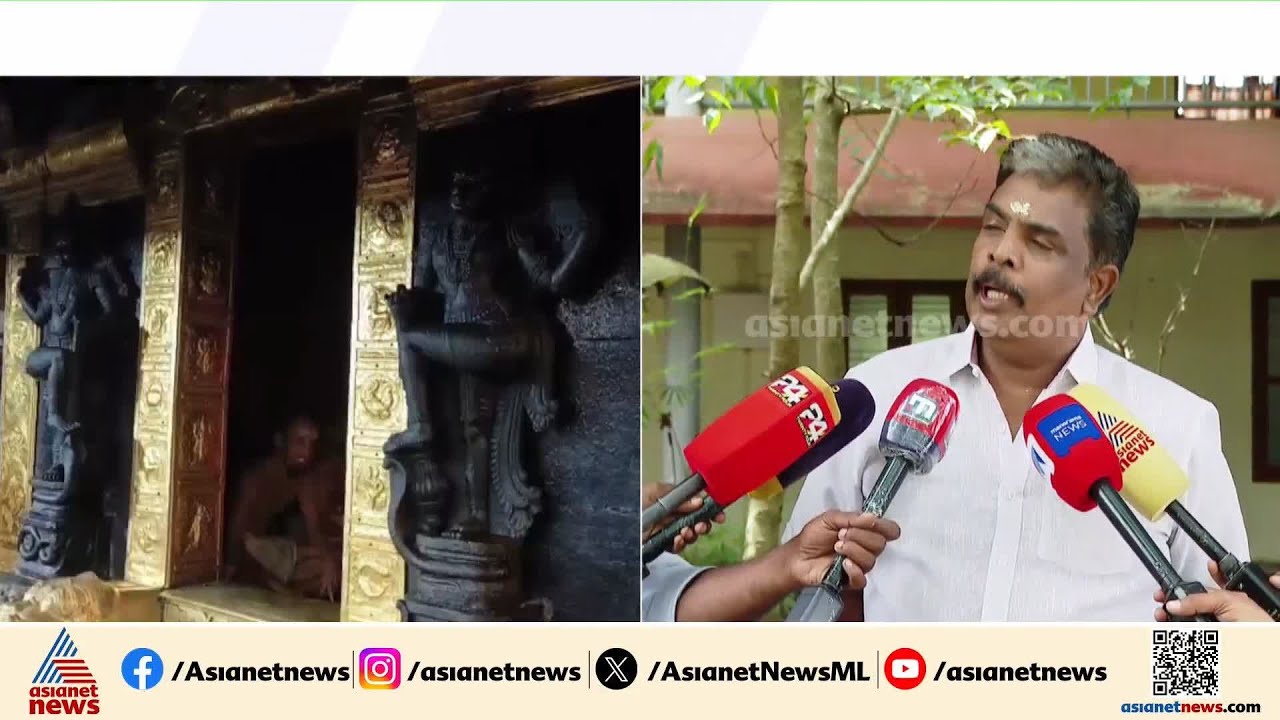 'വീഴ്ചയിൽ പങ്കില്ല'; തിരുവിതാംകൂർ ഡെപ്യൂട്ടി കമ്മീഷണർ ബി മുരാരി ബാബു | B Murari Babu | Sabarimala
