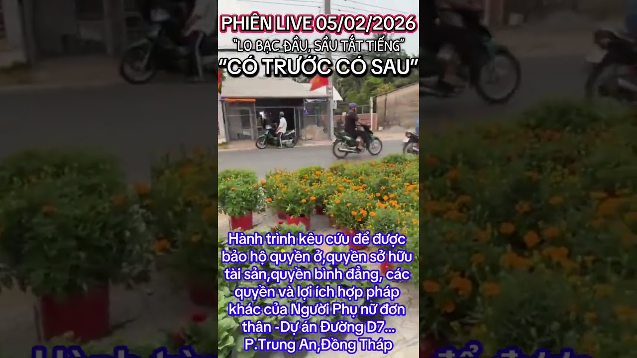 Dự án đường D7…Trung An,Đồng Tháp-HT kêu cứu Live 05/2/26 #d7 #xuhướng #tintuc #news #fyp #trending 