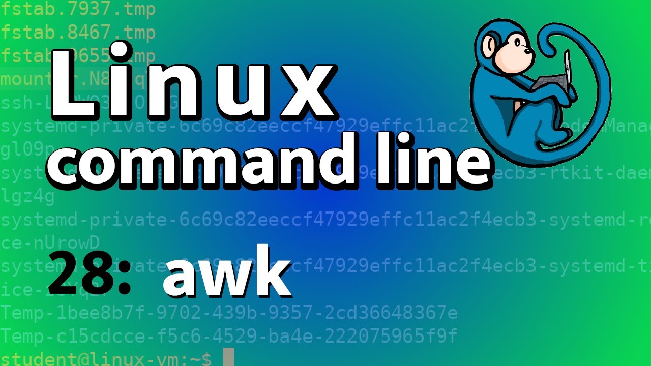 LCL 28 - awk - Учебное пособие по командной строке Linux для криминалистики