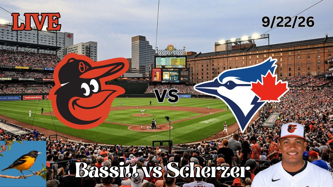 Baltimore Orioles vs Toronto Blue Jays | LIVE Play-by-Play & Analysis | 9/22/26 | Bassitt - Game 158