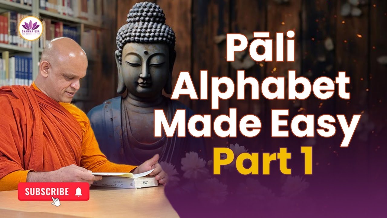 Pāli alphabet Made Easy | Part 1