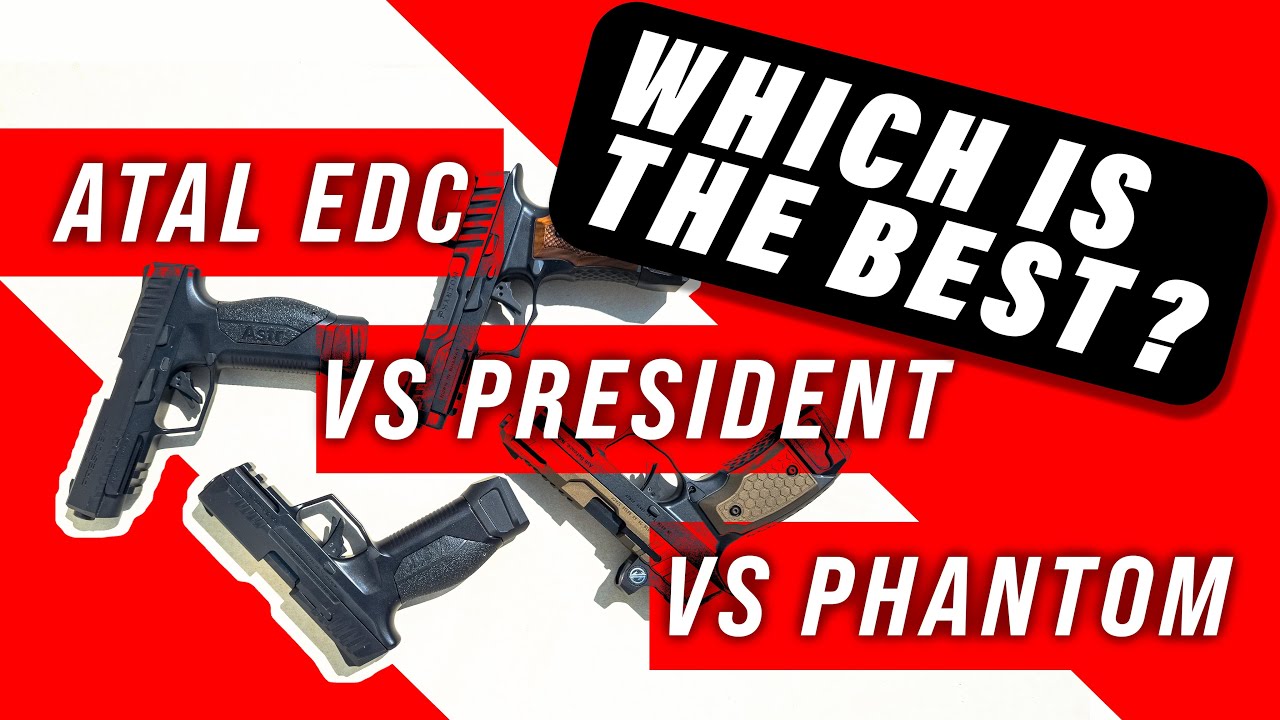 Which Pistol is the Best? ATAL EDC Gen2 vs. President vs. Phantom – Full Comparison!