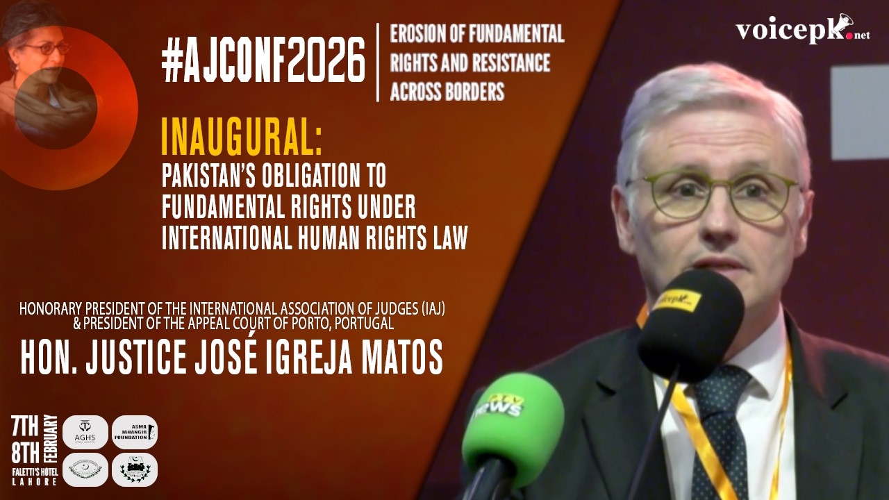 AJCONF 2026 | Hon. Justice José Igreja Matos | IAJ Honorary President & Porto Appeal Court President