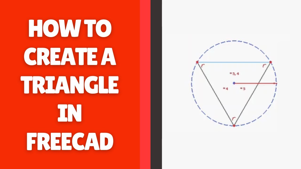 How to Create a Triangle in FreeCAD