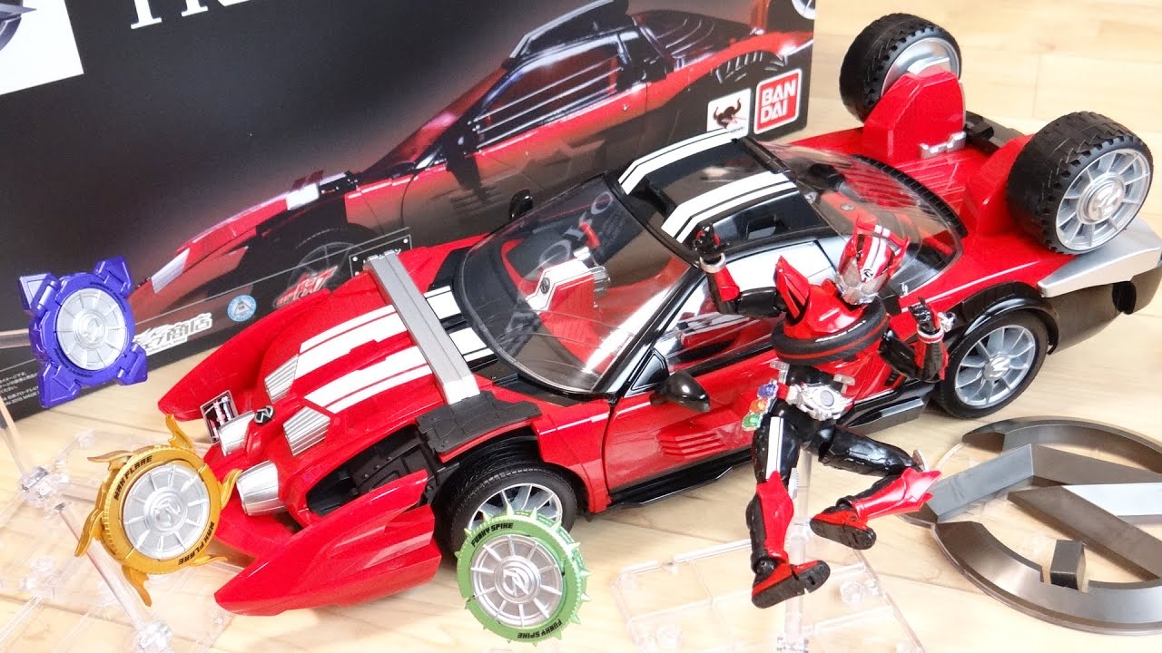 多彩なギミックを解説！プレバン限定 S.H.Figuarts トライドロン レビュー！スピードロップやMOVIE大戦シーンなど再現可能！SHフィギュアーツ 仮面ライダードライブ
