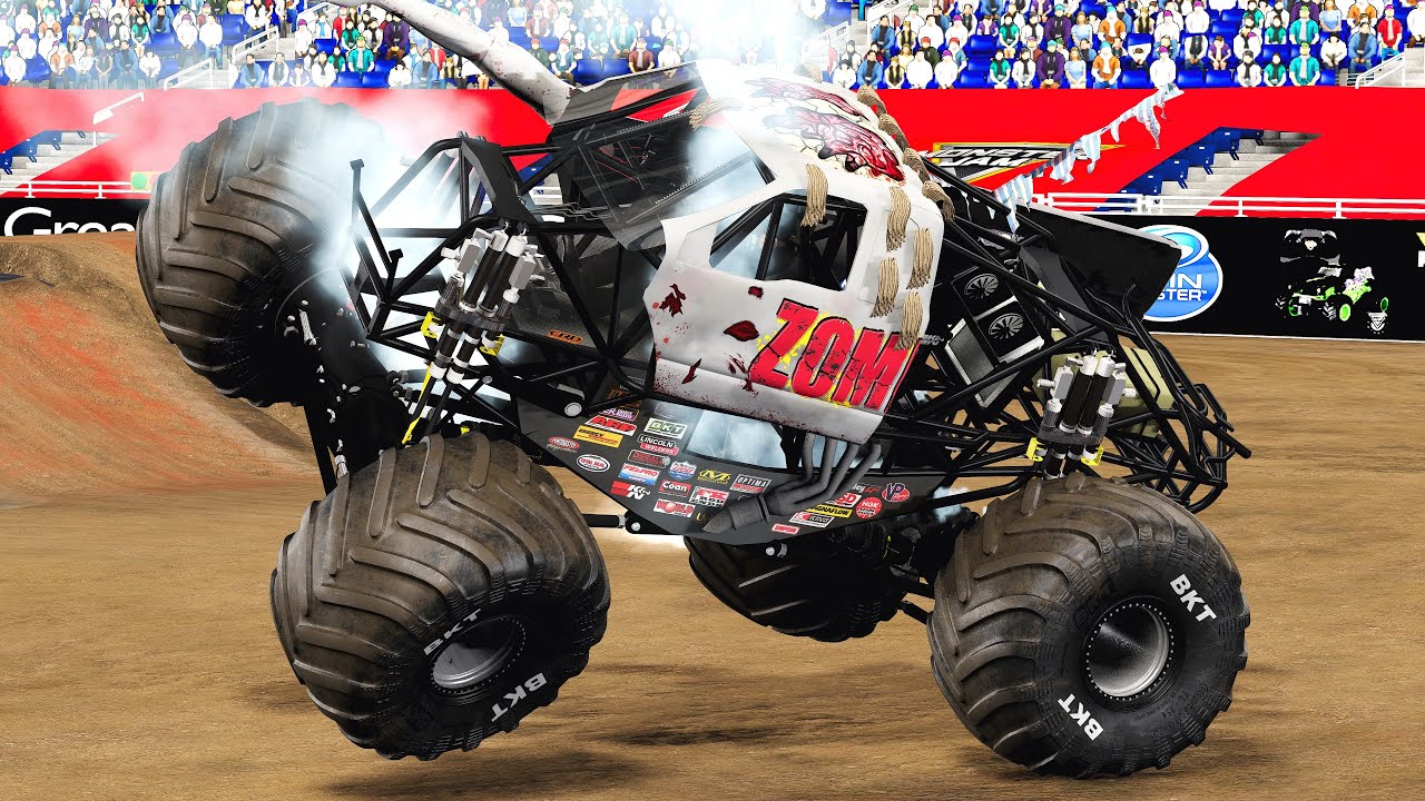 Crashes, Saves and Skills #28  I  BeamNG.Drive Monster Jam