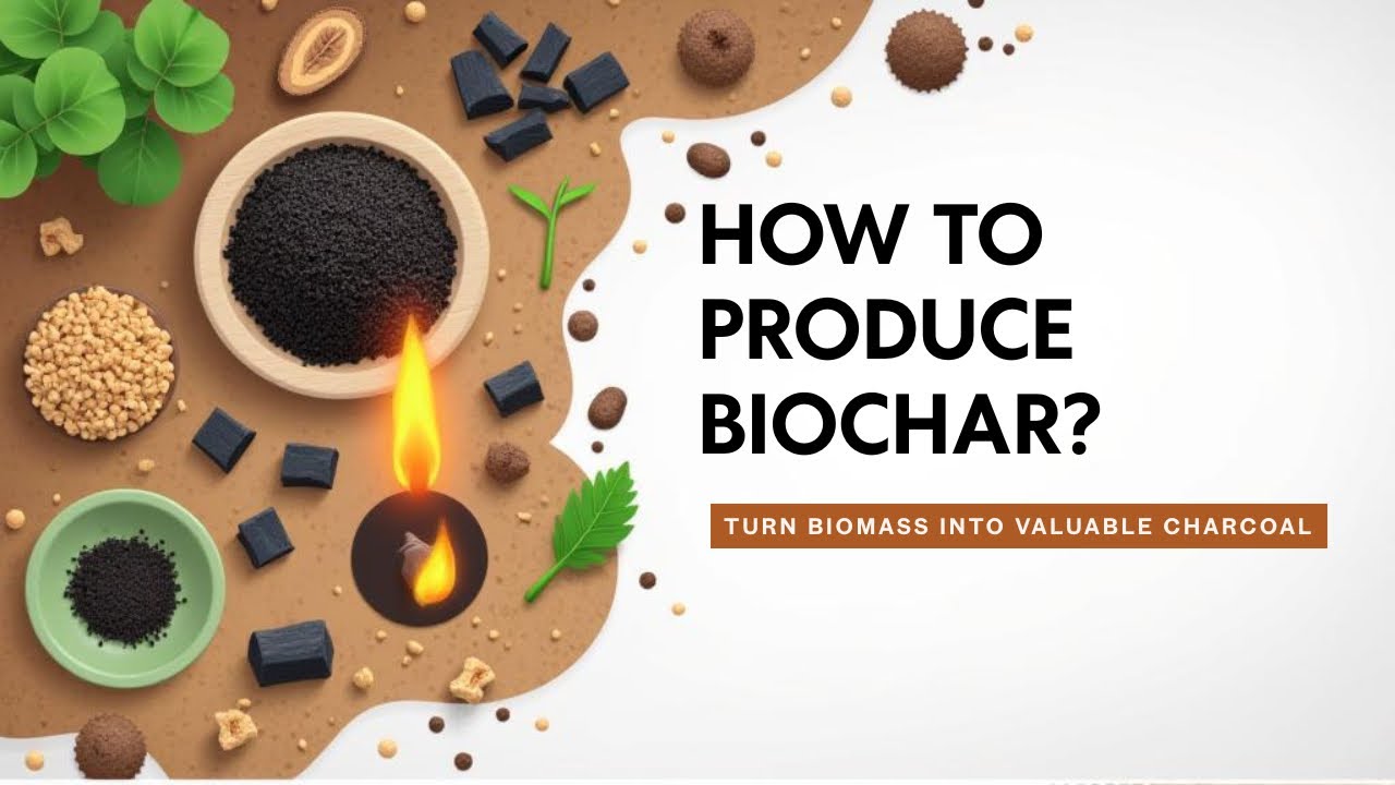 How to produce biochar?
