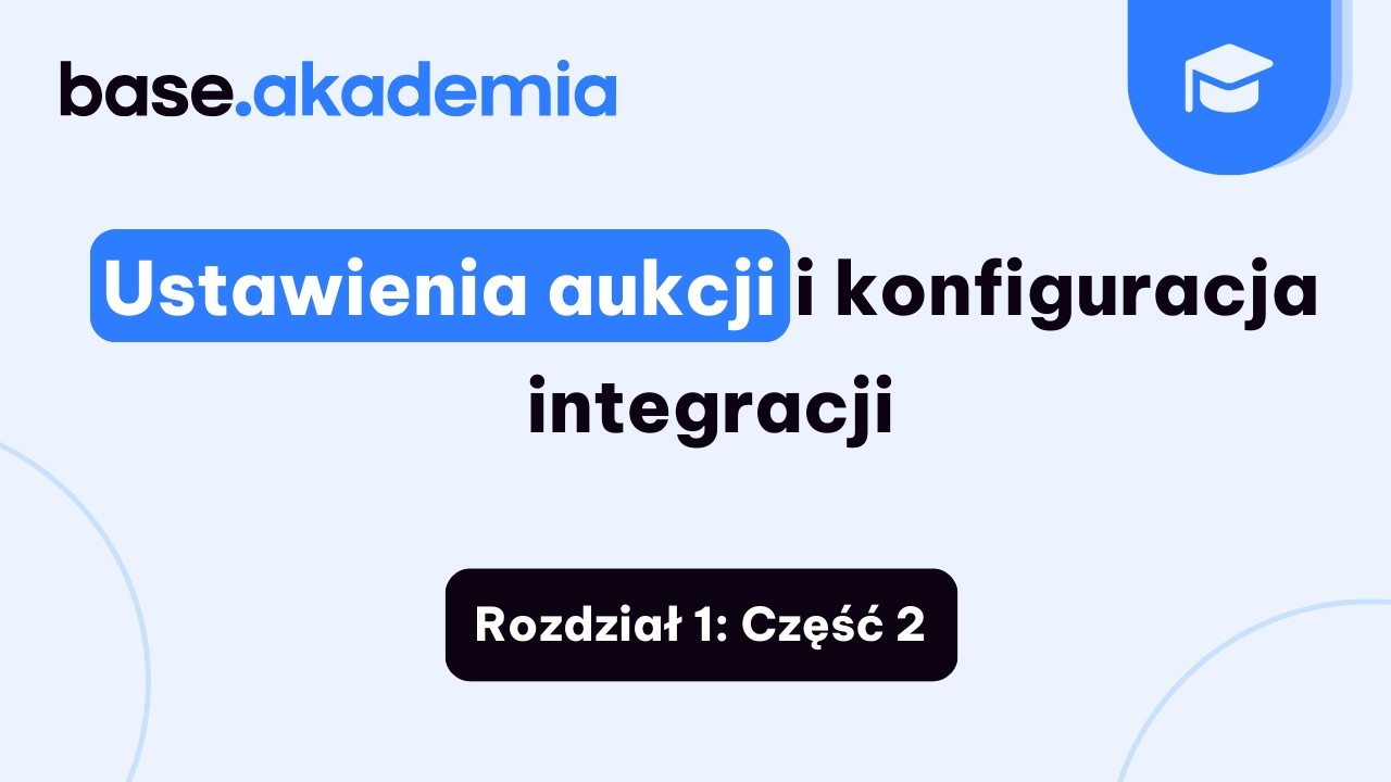 Wystawianie ofert Allegro w Base | Ustawienia aukcji 1.2