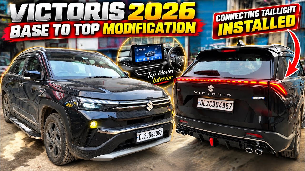 2026 Victoris lxi to Zxi modified | Victoris Modified | Victoris genuine accessories | Victoris 2026