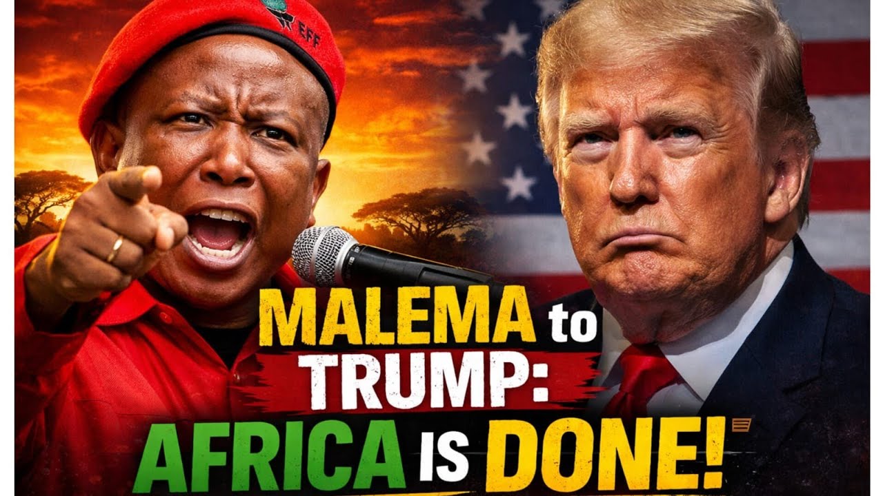 Julia's Malema Fearlessly Roast Trump This May got him Banned Forever 