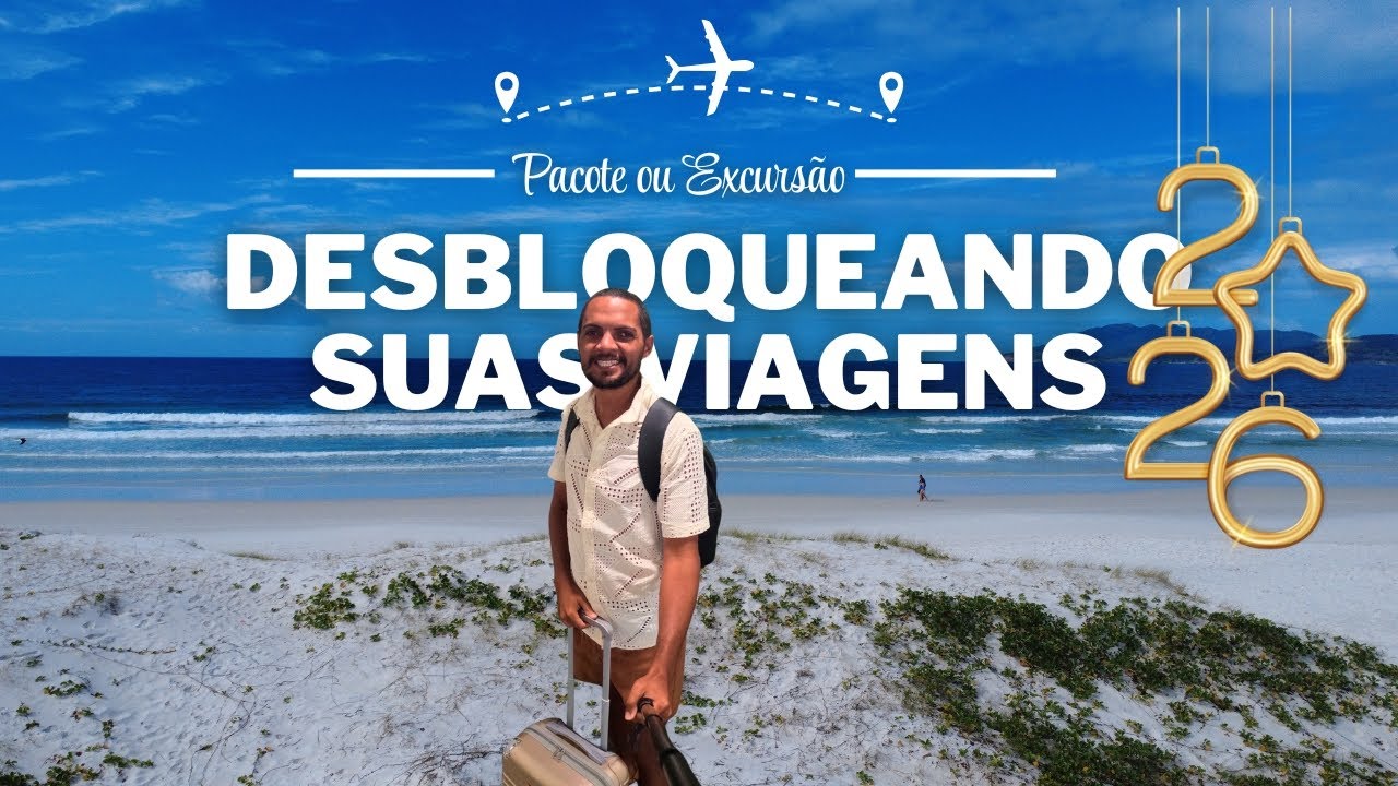 Pacote Aéreo ou Excursão - Desbloqueando Suas Viagens de 2026 | #001