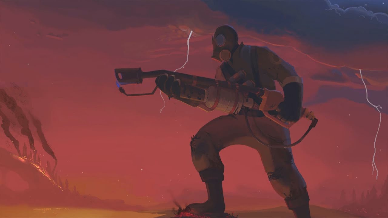 Story Time [Digital Art] Mental Mistakes & TF2 Pyro