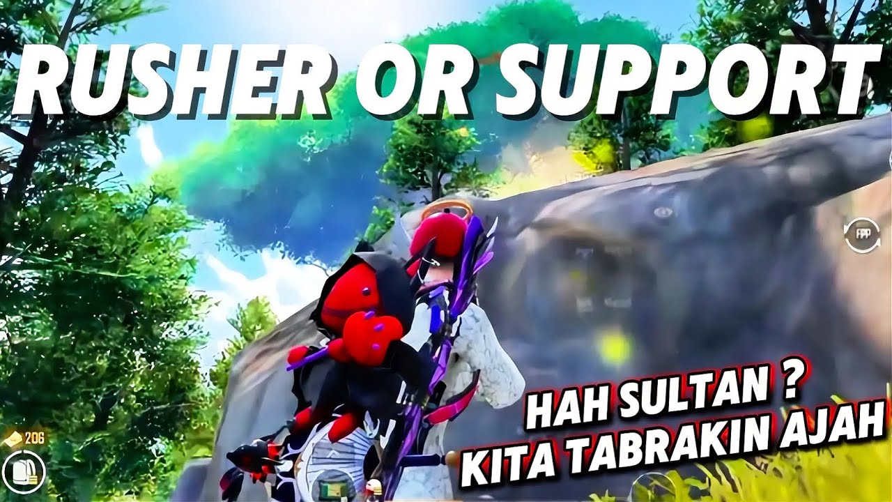RUSHER atau SUPPORT ⁉️beginilah pentingnya bisa jadi rusher sama support 
