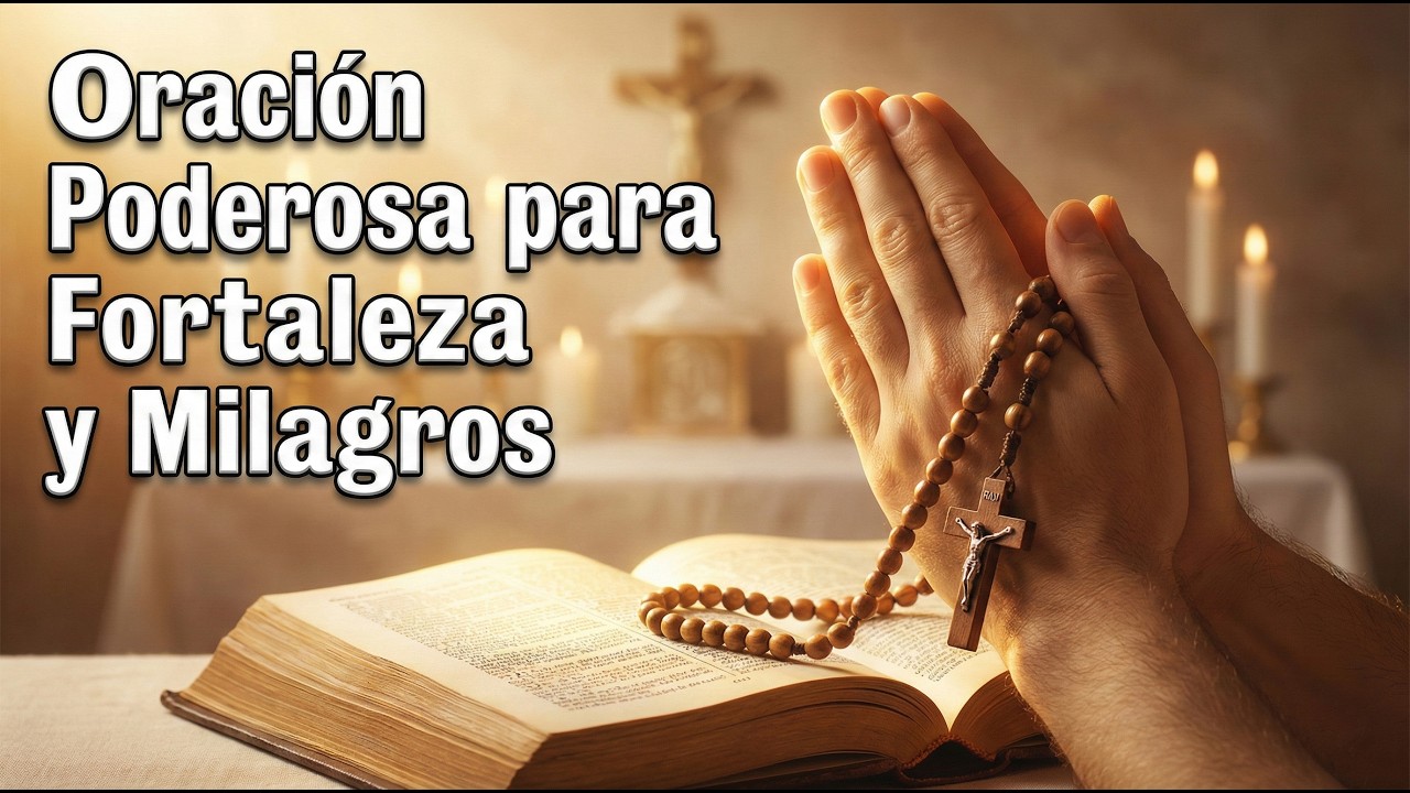 Oración Poderosa para Fortaleza y Milagros Inesperados