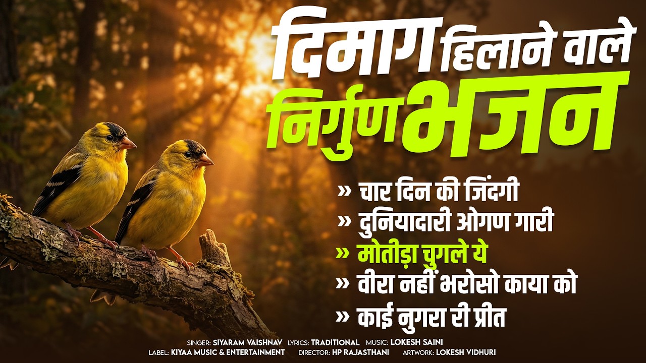 दिमाग हिला देने वाला निर्गुण भजन | Nonstop Nirgun Geet | Chetawani Bhajan 2026 | Nirgun Bhajan 2026