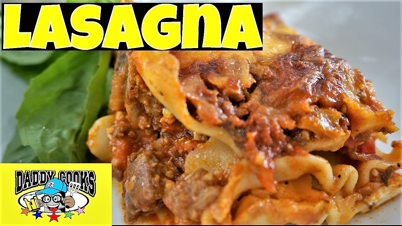 Six Cheese Lasagna with Meat
