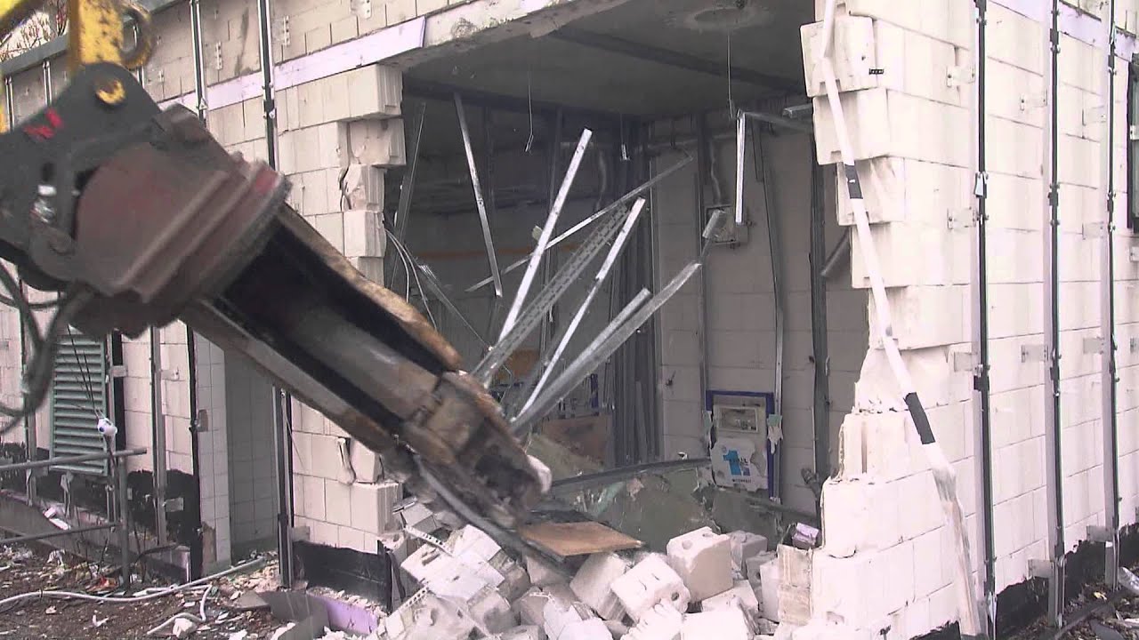 Abriss der Grenzanlagen in Frankfurt (Oder)
