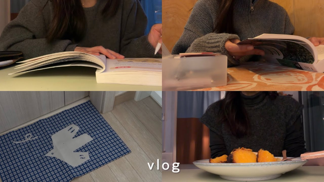 직장인 vlog. 욱했다가 참았다가 😡. 출근하고 책읽고 공부하는 일상
