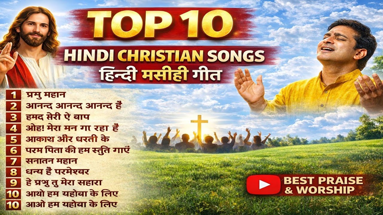 Top 10 Hindi Christian Songs 2026 | Prabhu Mahaan | Masihi Geet Collection | Worship Songs Hindi