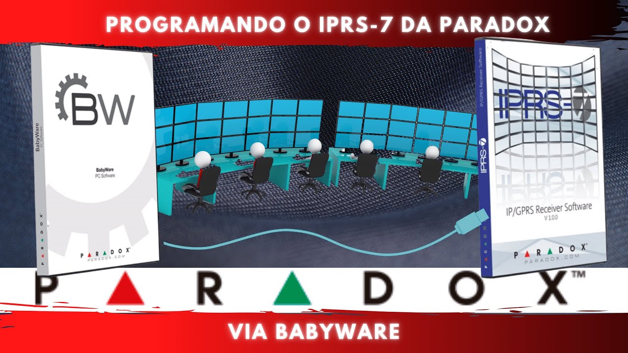 Programando o IPRS-7 da Paradox via BabyWare