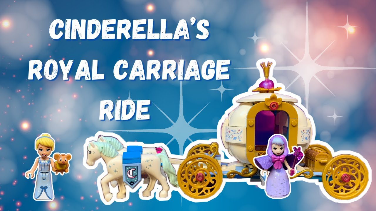 LEGO Disney Cinderella’s Royal Carriage Review and Speed Build – New in 2021! (43192)
