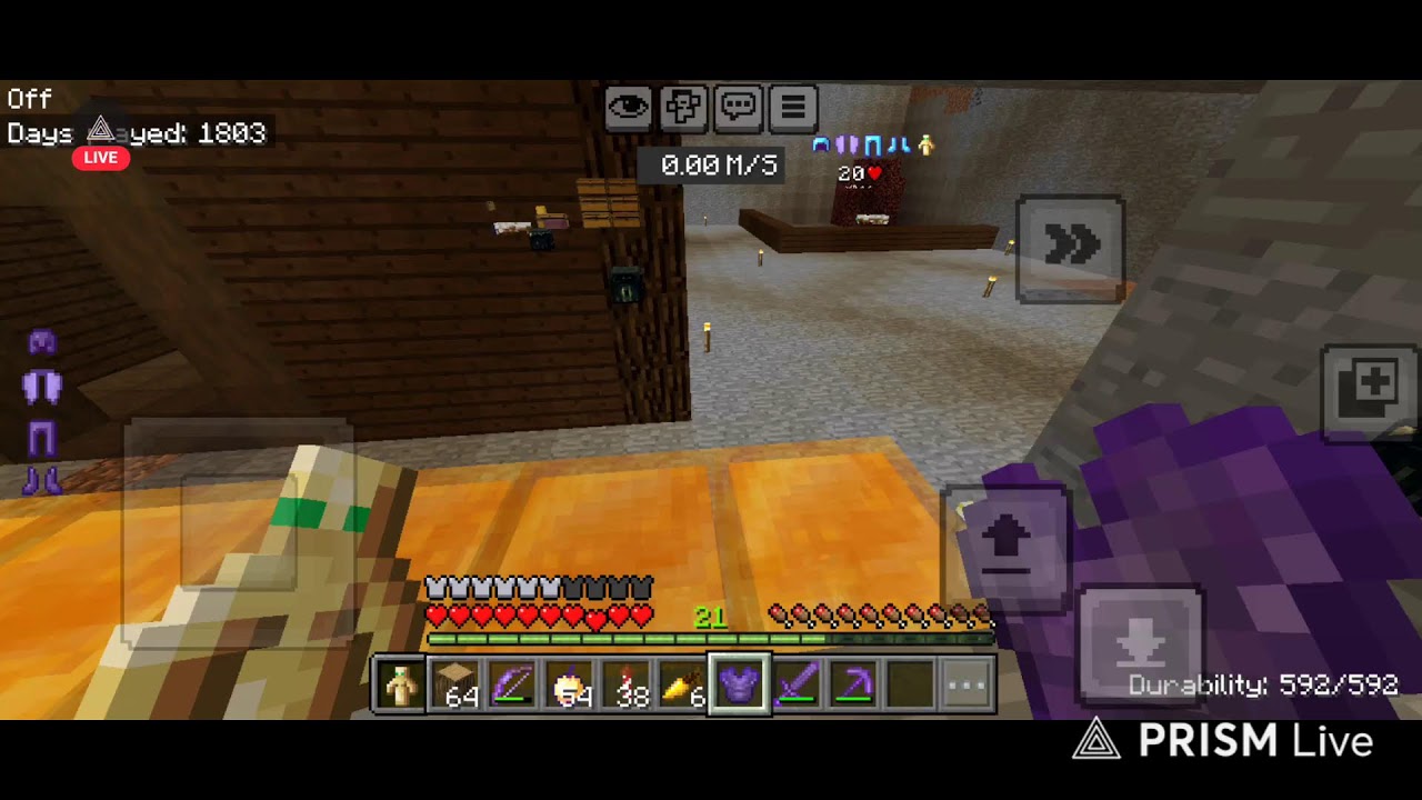 Join My Bedrock Vanilla Anarchy Realm in Minecraft... if you dare. code AhQTK8rqYNcyBjo