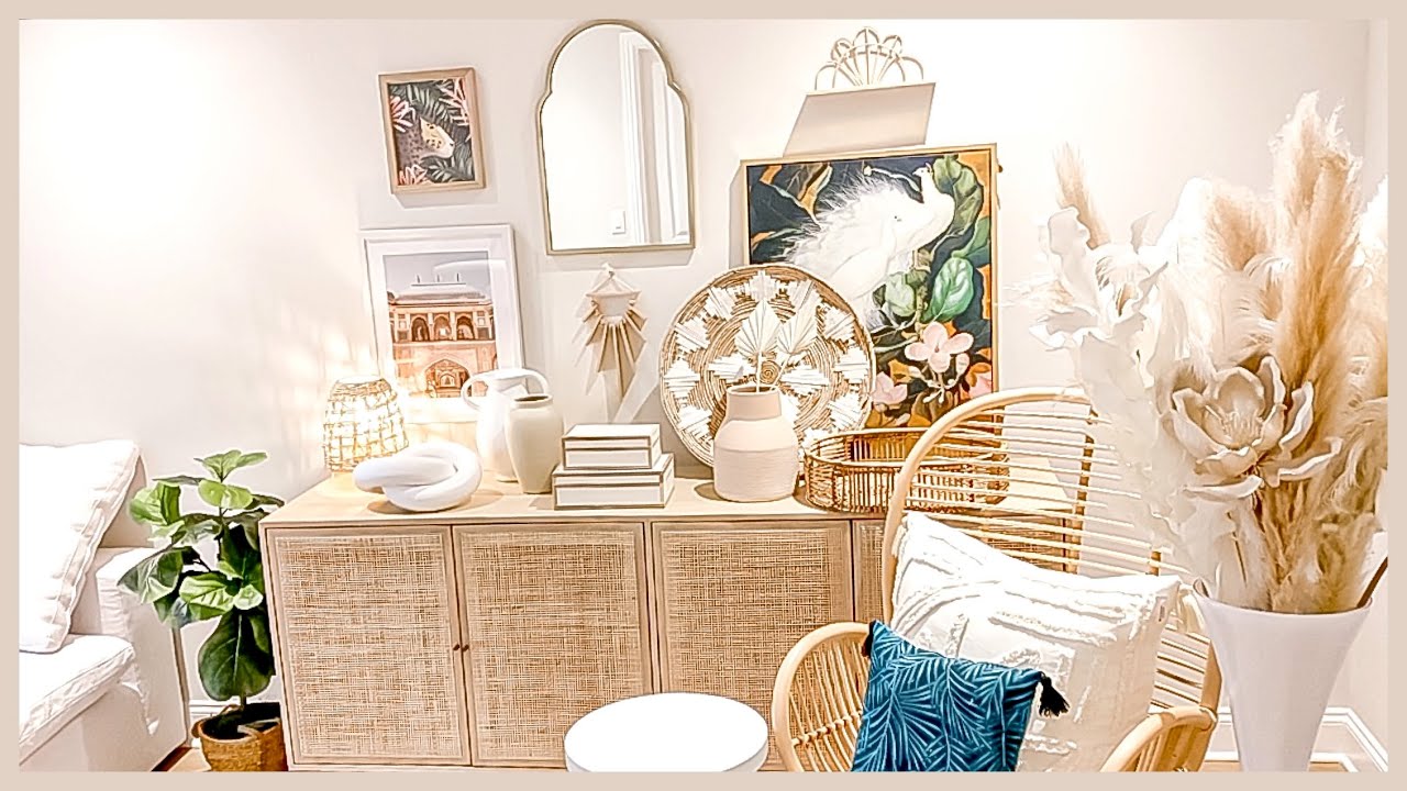 Office MAKEOVER and Tour! | Boho Neutral