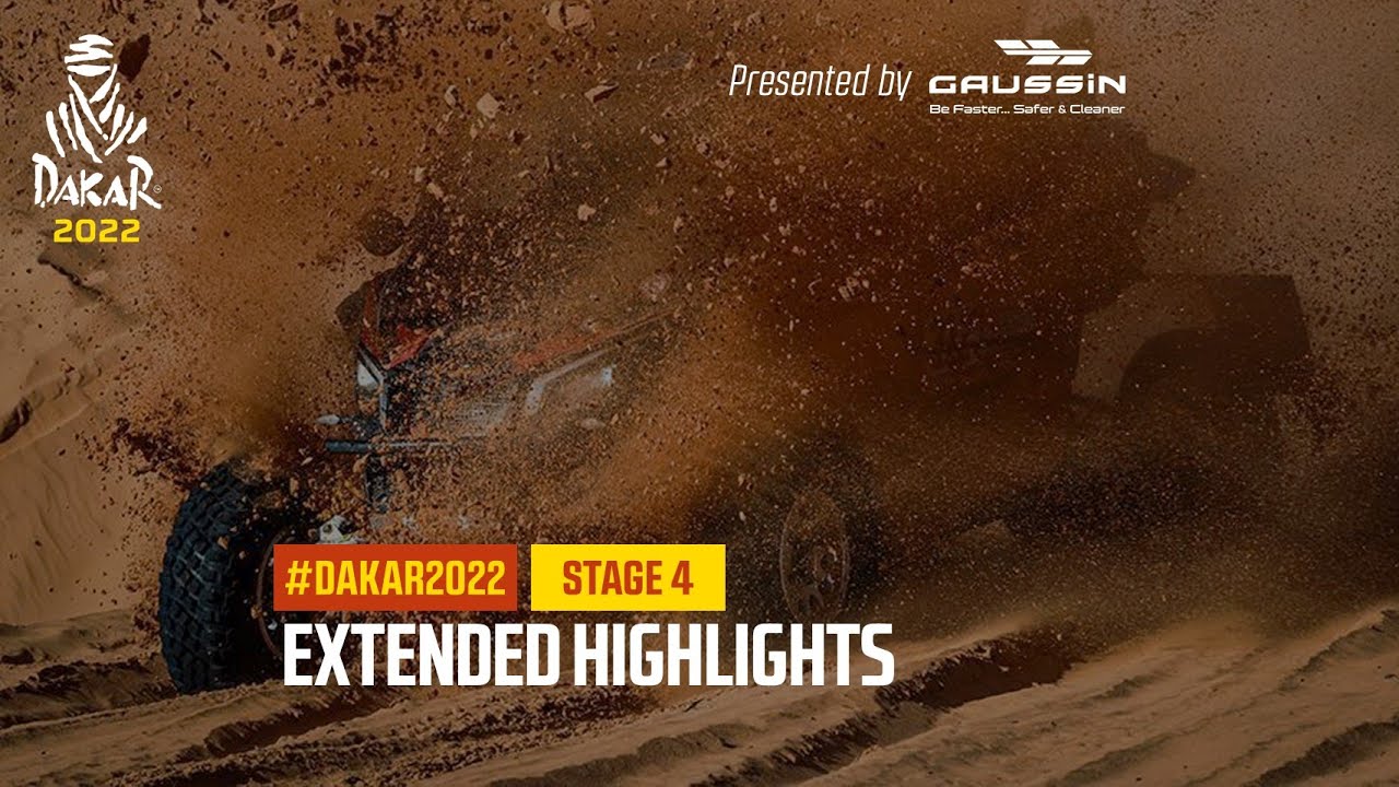 Extended highlights of the day presented by Gaussin - Stage 4 - #Dakar2022