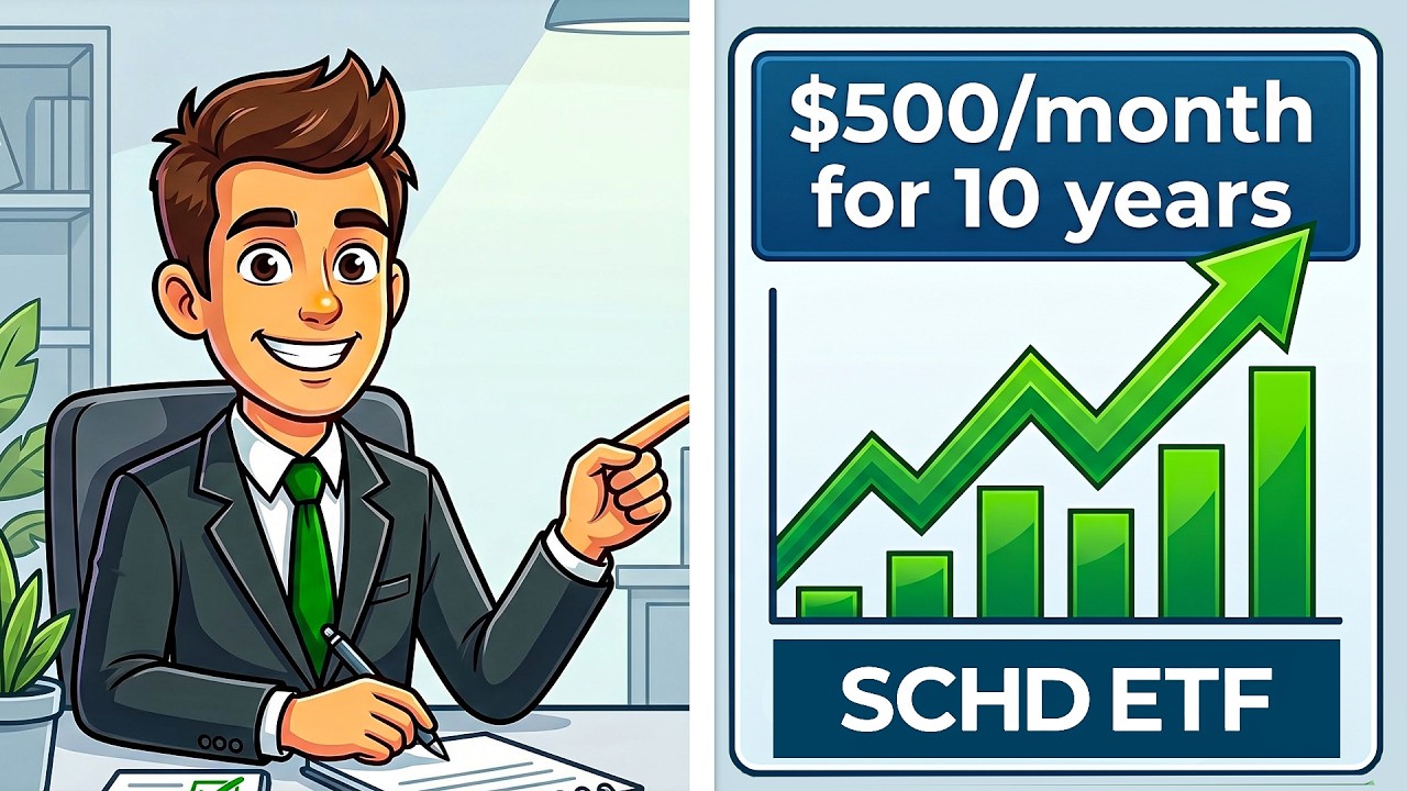What If You Invest $500/Month into SCHD Dividends for 10 Years?