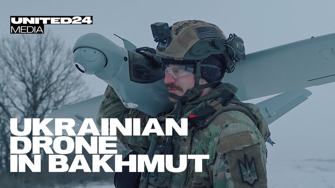 Battle for Bakhmut: Ukrainian-made drone Leleka-100 spies on Russian troops #warinukraine #bakhmut