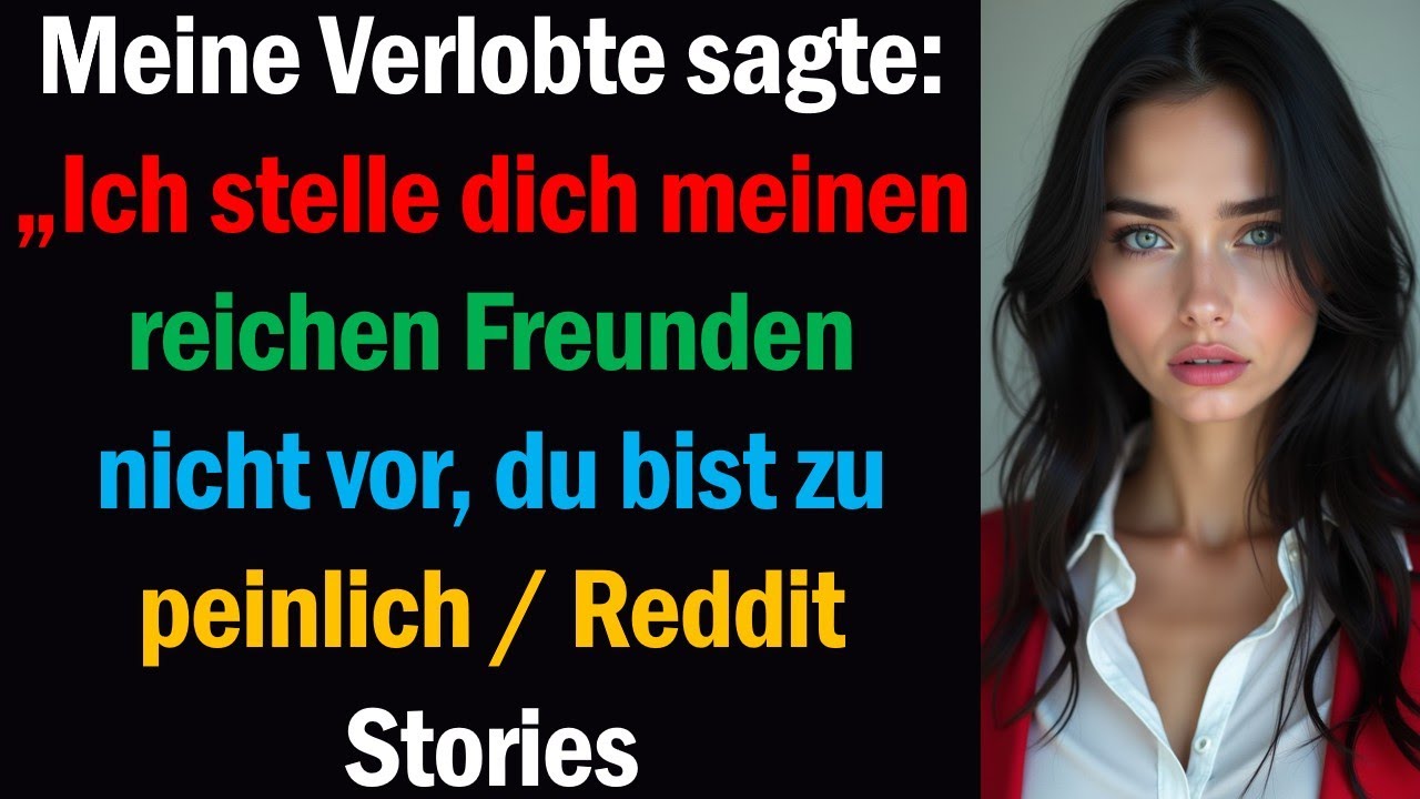 Meine Verlobte sagte: „Ich stelle dich meinen reichen Freunden nicht vor, du bist zu peinlich /