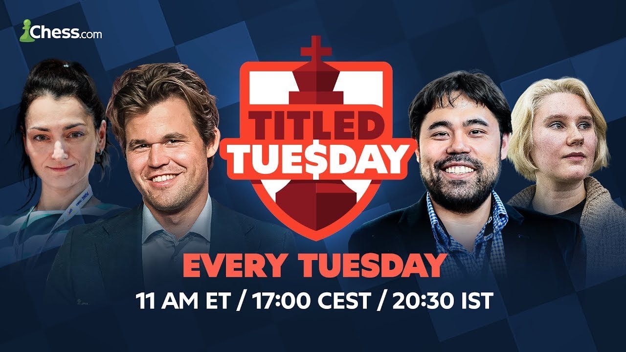 TITLED TUESDAY Gameweek 3: Hikaru Seeks First TT Win Of The Season! ft. Magnus, Alireza & More