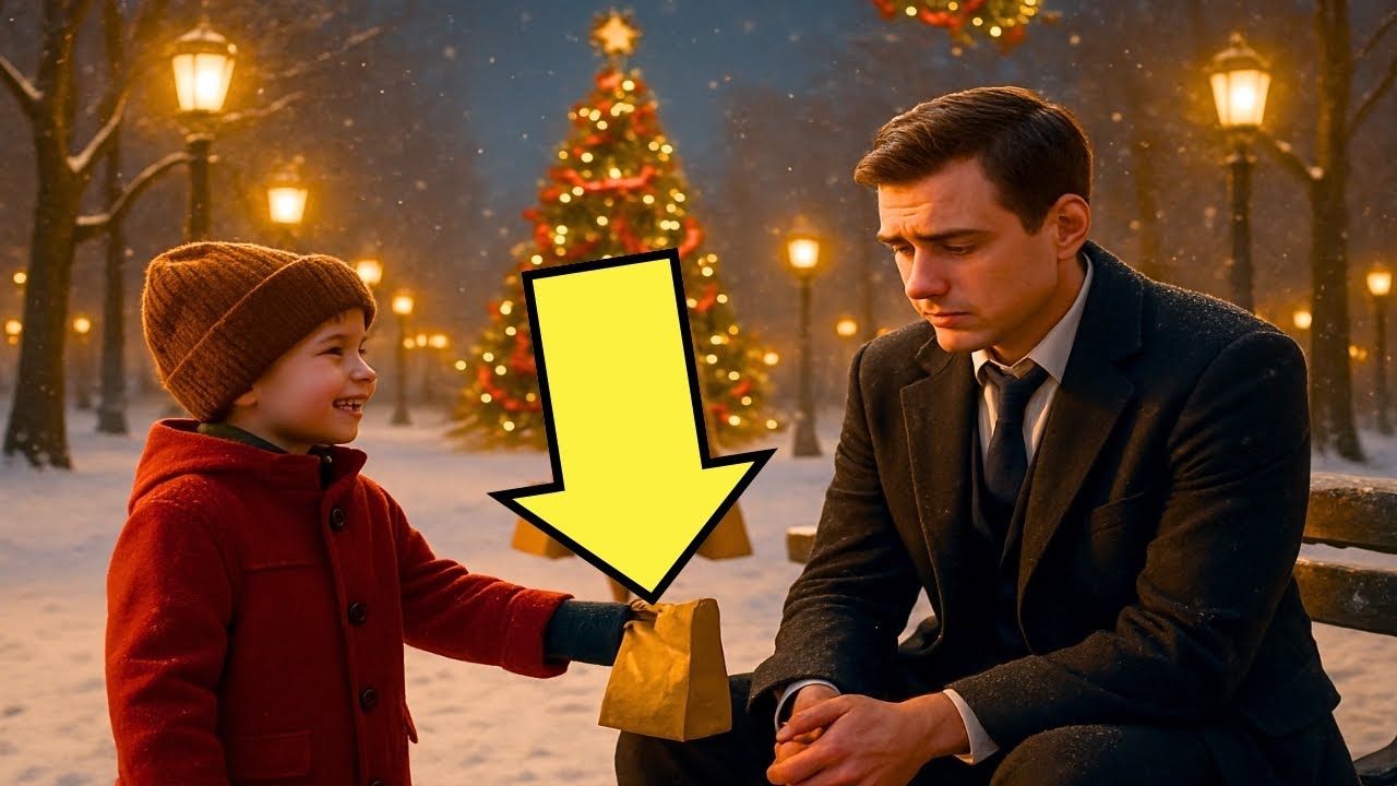 NIÑO POBRE LE DA UN REGALO A MILLONARIO SOLITARIO… PERO LO QUE HACE DESPUÉS…