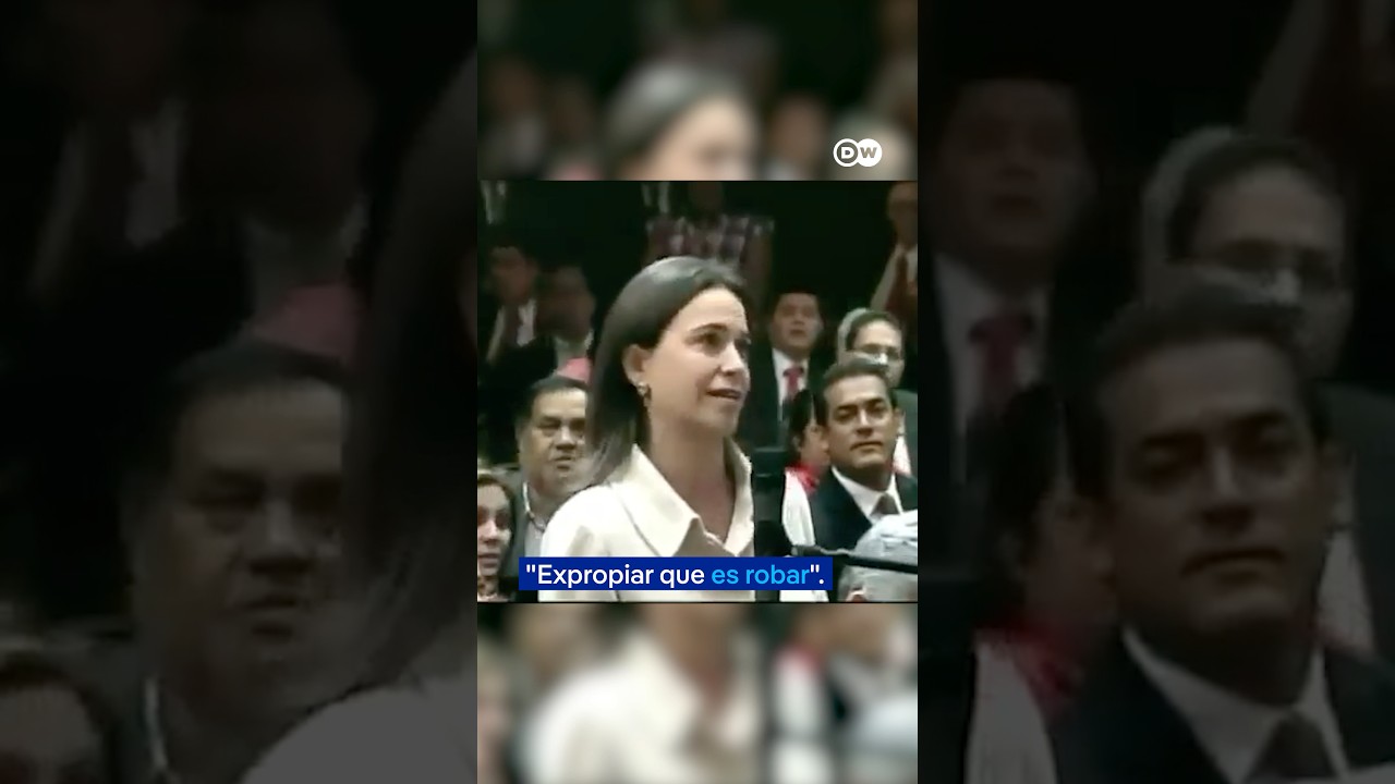 El d&iacute;a en que Corina Machado interrumpi&oacute; el discurso de Hugo Ch&aacute;vez y le dijo que expropiar es robar