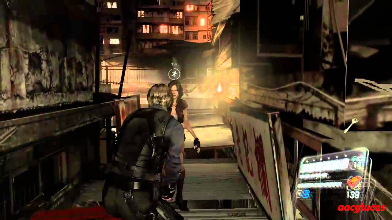 Resident evil 6 Infierno Campaña Leon Capitulo 4 Rango S