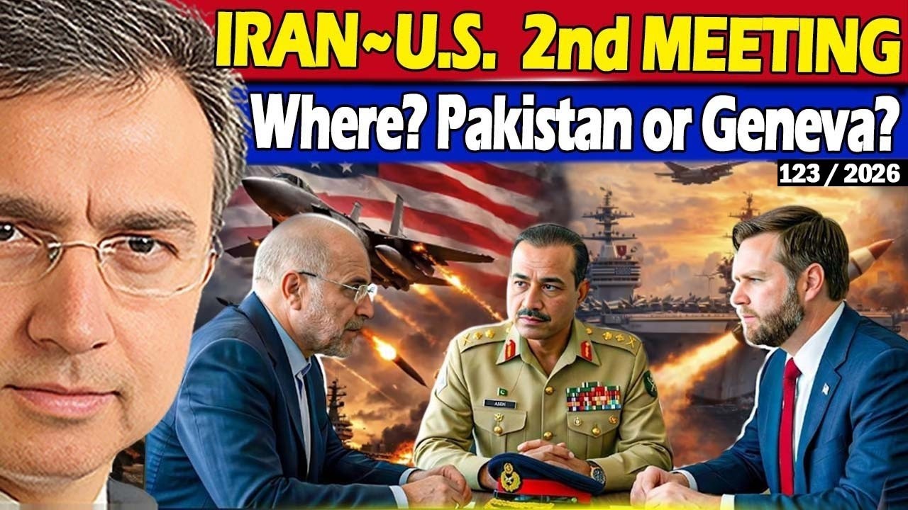 US~ Iran 2nd Meeting Soon, Where? - Why Naval Blockade Will Not Work? Trump&rsquo;s New Fight: With Pope?