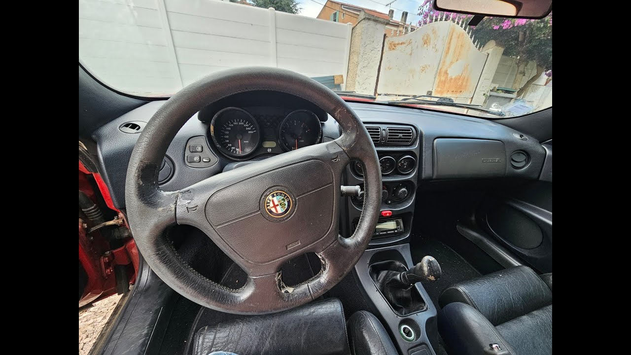 Rénovation intérieur ALFA ROMEO GTV SPIDER 916