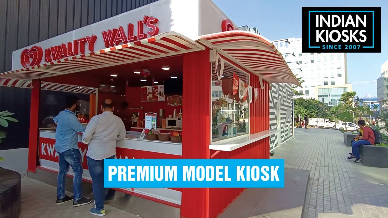 Kwality Walls - Premium Model Ice Cream  Kiosk