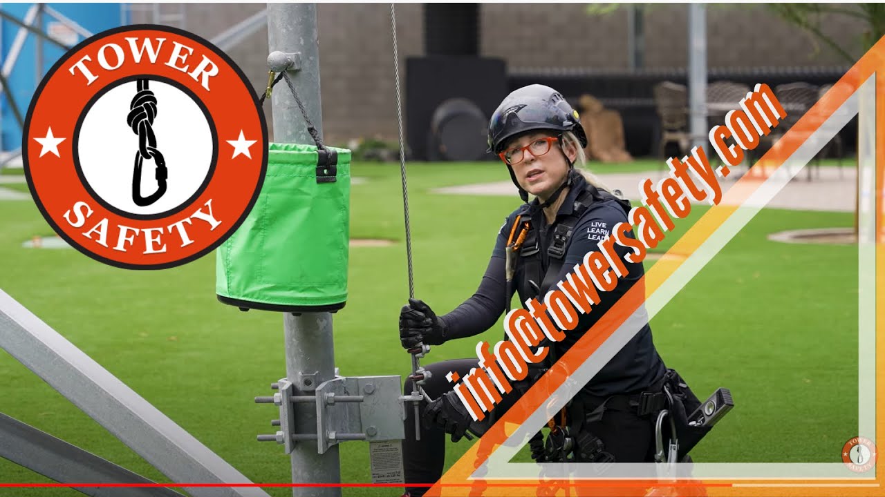 How to Install a Safety Climb by Allfasteners and Tower Safety and Kathy Gill